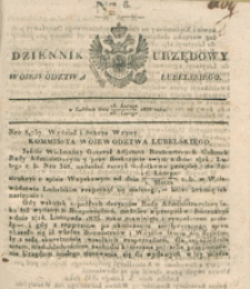Dziennik Urzędowy Województwa Lubelskiego 1835, Nr 8 (13/25 luty)