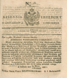 Dziennik Urzędowy Województwa Lubelskiego 1835, Nr 18 (24 kwiec./6 maj)