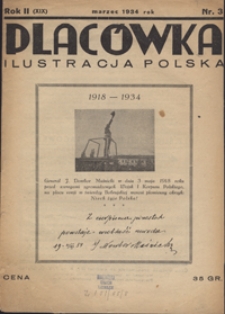 Placówka Ilustracja Polska : miesięcznik myśli i czynowi Dowborczyków poświęcony 1934, R. 2 (19), Nr 3 (marz.)