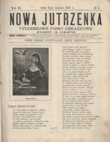 Nowa Jutrzenka : tygodniowe pismo obrazkowe R. 3, Nr 5 (3 luty 1910)