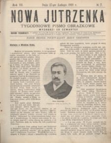 Nowa Jutrzenka : tygodniowe pismo obrazkowe R. 3, Nr 7 (17 luty 1910)