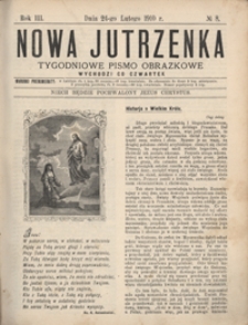 Nowa Jutrzenka : tygodniowe pismo obrazkowe R. 3, Nr 8 (24 luty 1910)