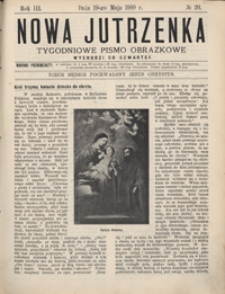 Nowa Jutrzenka : tygodniowe pismo obrazkowe R. 3, Nr 20 (19 maj 1910)