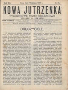 Nowa Jutrzenka : tygodniowe pismo obrazkowe R. 3, Nr 36 (8 wrzes. 1910)