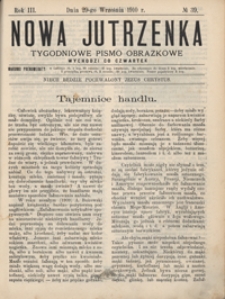 Nowa Jutrzenka : tygodniowe pismo obrazkowe R. 3, Nr 39 (29 wrzes. 1910)