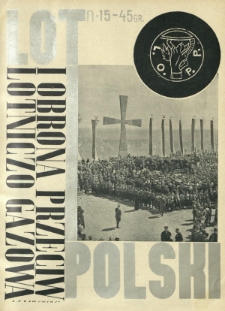 Lot i Obrona Przeciwlotniczo-Gazowa Polski : organ L.O.P.P. R. 14, Nr 16 (15 sierpnia 1936)