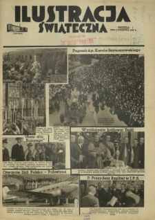 Express Lubelski i Wołyński R. 15 (1937). Dodatek "Ilustracja Świąteczna", niedziela, dnia 11 kwietnia 1937 r.
