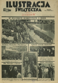 Express Lubelski i Wołyński R. 15 (1937). Dodatek "Ilustracja Świąteczna", niedziela, dnia 9 maja 1937 r.
