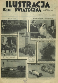 Express Lubelski i Wołyński R. 15 (1937). Dodatek "Ilustracja Świąteczna", niedziela, dnia 22 sierpnia 1937 r.