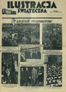 Express Lubelski i Wołyński R. 15 (1937). Dodatek "Ilustracja Świąteczna", niedziela, dnia 19 września 1937 r.