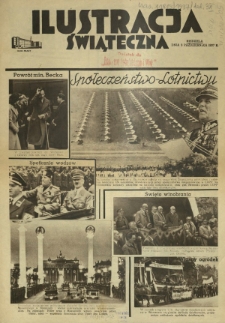 Express Lubelski i Wołyński R. 15 (1937). Dodatek "Ilustracja Świąteczna", niedziela, dnia 3 października 1937 r.