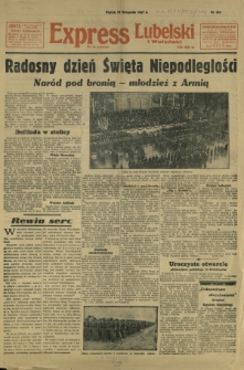 Express Lubelski i Wołyński R. 15, Nr 314 (12 listopada 1937)