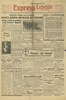 Express Lubelski i Wołyński R. 16, Nr [277] (9 października 1938)