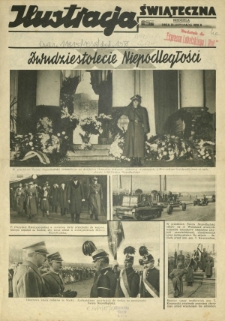 Express Lubelski i Wołyński R. 16 (1938). Dodatek "Ilustracja Świąteczna", niedziela, dnia 13 listopada 1938 r.
