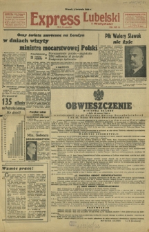 Express Lubelski i Wołyński R. 17, Nr 94 (4 kwietnia 1939)