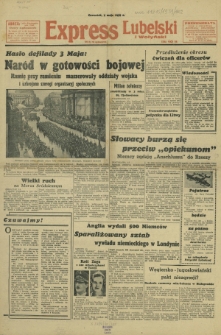 Express Lubelski i Wołyński R. 17, Nr 122 (4 maja 1939)