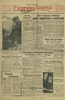 Express Lubelski i Wołyński R. 17, Nr 172 (24 czerwca 1939)
