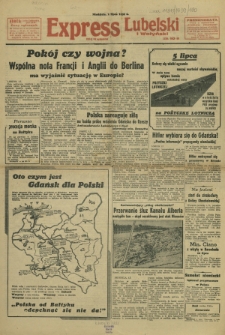 Express Lubelski i Wołyński R. 17, Nr 180 (2 lipca 1939)