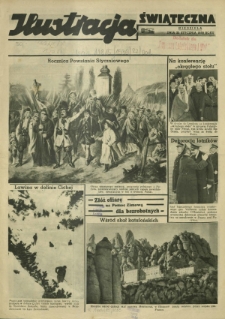 Express Lubelski i Wołyński R. 17 (1939). Dodatek "Ilustracja Świąteczna", niedziela, dnia 22 stycznia 1939 r.