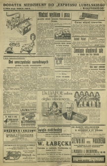Express Lubelski i Wołyński R. 17 (1939). Dodatek Niedzielny do "Expressu Lubelskiego i Wołyńskiego" z dnia 26-marca 1939 r.
