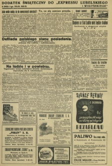 Express Lubelski i Wołyński R. 17 (1939). Dodatek Niedzielny do "Expressu Lubelskiego i Wołyńskiego" z dnia 3 maja 1939 r.