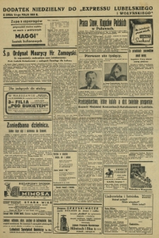 Express Lubelski i Wołyński R. 17 (1939). Dodatek Niedzielny do "Expressu Lubelskiego i Wołyńskiego" z dnia 14 maja 1939 r. [1]