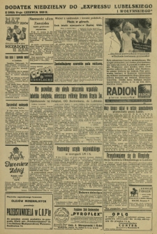 Express Lubelski i Wołyński R. 17 (1939). Dodatek Niedzielny do "Expressu Lubelskiego i Wołyńskiego" z dnia 18 czerwca 1939 r. [1]