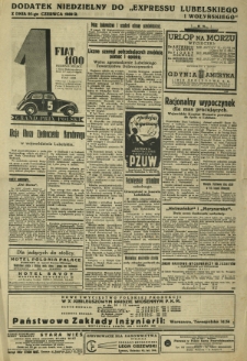 Express Lubelski i Wołyński R. 17 (1939). Dodatek Niedzielny do "Expressu Lubelskiego i Wołyńskiego" z dnia 25 czerwca 1939 r. [2