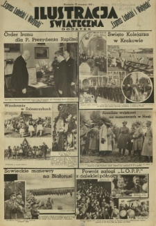 Express Lubelski i Wołyński R. 14 (1936). Dodatek "Ilustracja Świąteczna", niedziela, 27 września 1936 r. (dodatek do Nr 269)