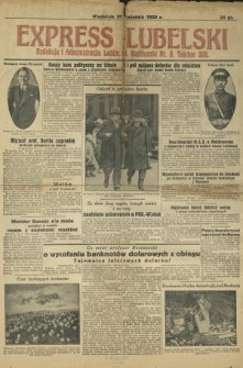 Express Lubelski R. 7 (niedziela, 21 kwietnia 1929)