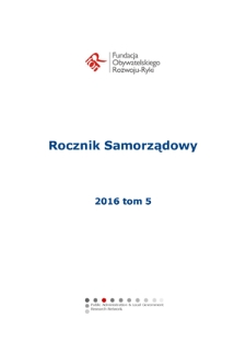Rocznik Samorządowy. - 2016, t. 5