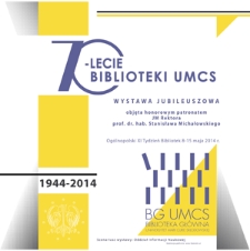 70-lecie Biblioteki UMCS.