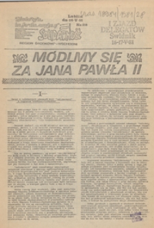 Biuletyn Informacyjny Międzyzakładowego Komitetu Założycielskiego Niezależnego Samorządnego Zwiazku Zawodowego "Solidarność" Region Środkowo-Wschodni Nr 28 (14 maj 1981)