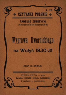 Wyprawa Dwernickiego na Wołyń 1830-31