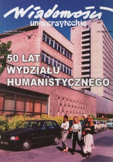 Wiadomości Uniwersyteckie R. 12 (2002), wydanie specjalne