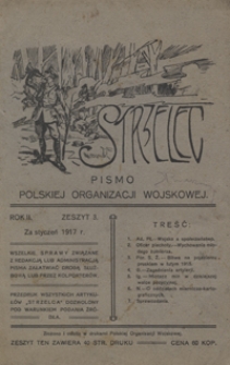 Strzelec : pismo Polskiej Organizacji Wojskowej R. 2, z. 3 (stycz. 1917)