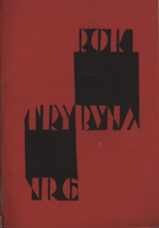 Trybuna : pismo młodej demokracji R. 1, nr 6 (1 czerw. 1932)
