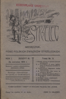 Strzelec : pismo Polskich Związków Strzeleckich R. 1, z. 3 (czerw. 1914)