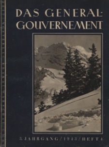 Das Generalgouvernement Jg. 3, H. 4 (1943)