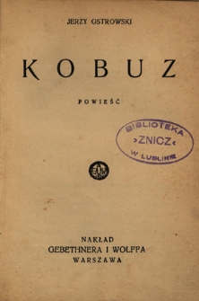 Kobuz : powieść