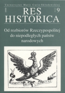 Res Historica z. 9 (1999)