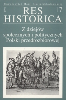 Res Historica z. 7 (1999)