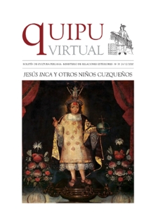 Quipu Virtual : boletín de cultura peruana / Ministerio de Relaciones Exteriores. No 30 (24/12/2020)