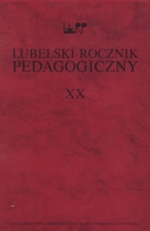 Lubelski Rocznik Pedagogiczny T. 20 (2000)