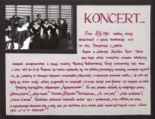 Koncert... [w Szkole Podstawowej nr 4 w Lublinie, 27.11.1983 r.]