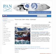 Informacja prasowa nt. wystawy „Barwy Arktyki - Spitsbergen” - PAN
