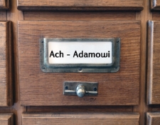 ACH-ADAMOWI Katalog alfabetyczny