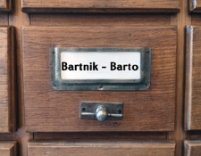 BARTNIK-BARTO Katalog alfabetyczny