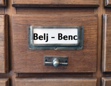 BELJ-BENC Katalog alfabetyczny