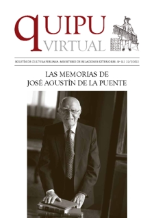 Quipu Virtual : boletín de cultura peruana / Ministerio de Relaciones Exteriores. no 112 (22/7/2022)